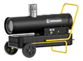 Canon diesel combustion indirecte 30kW cheminee 793m3h atelier