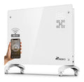 Convecteur verre 2000 W mobile et mural minuterie 24 h