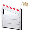 Barriere anti-inondation aluminium 118x40 cm mobile usine entrepot cour maison