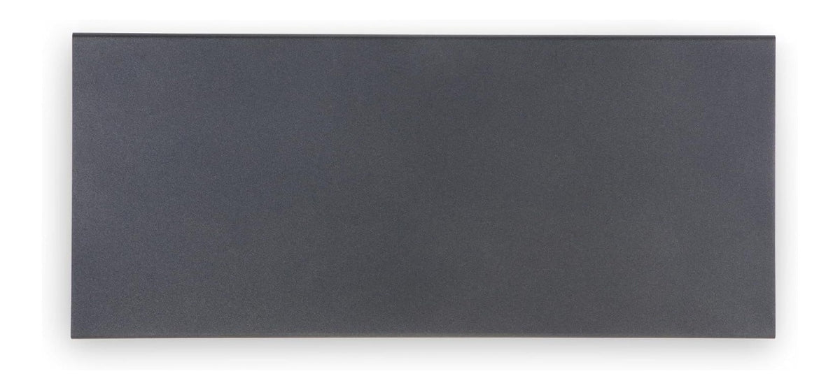 Convecteur mural 1000 W Wi-Fi thermostat LCD gris anthracite