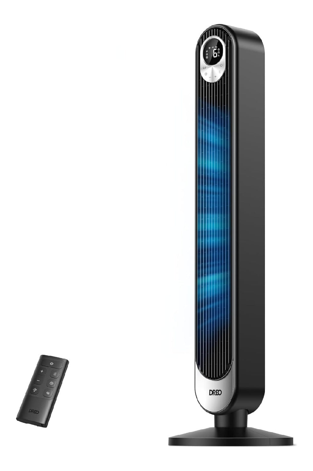 Ventilateur colonne 106cm puissant 8,53 m/s telecommande 9 vitesses 12h oscillant