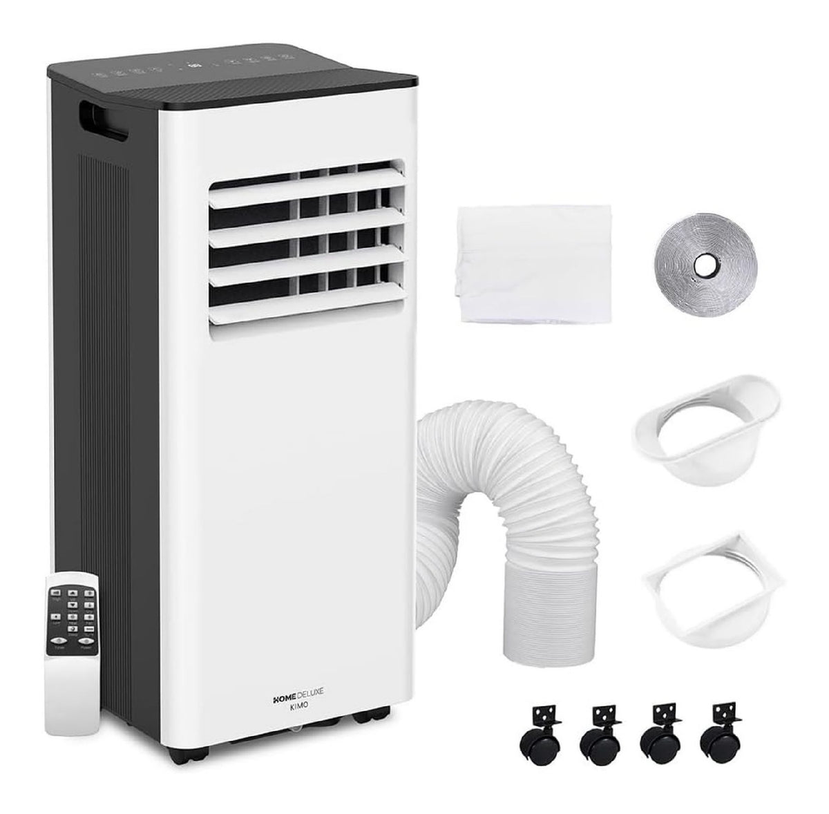 Climatiseur mobile 9000 BTU 3 en 1 Wi-Fi silencieux