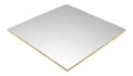 Lot 40 Panneaux Laine de Roche Blanc 60x60 cm 12 mm Faux Plafond T24 Angle Droit 14.4 m2