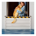 Barriere anti-inondation aluminium 100x40 cm multifonctionnel etanche garage portail