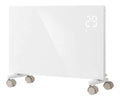 Convecteur verre 1500W 2-en-1 mobile mural tactile WiFi blanc