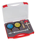 Kit manometre test reglage pompe bruleur fioul coffret glycerine