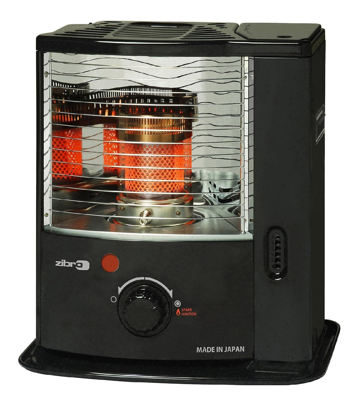 Poele a petrole portable 14-32m2 allumage piezo sans installation