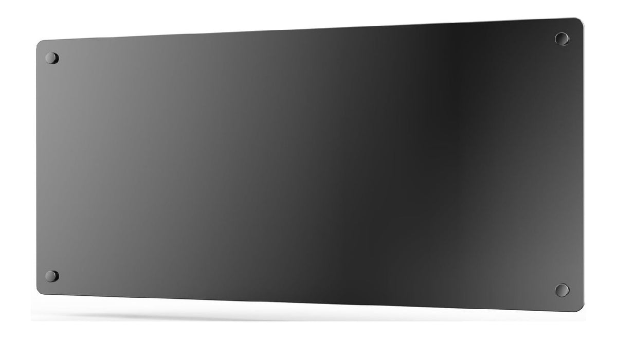 Convecteur verre noir 2000 W Wi-Fi salle de bain