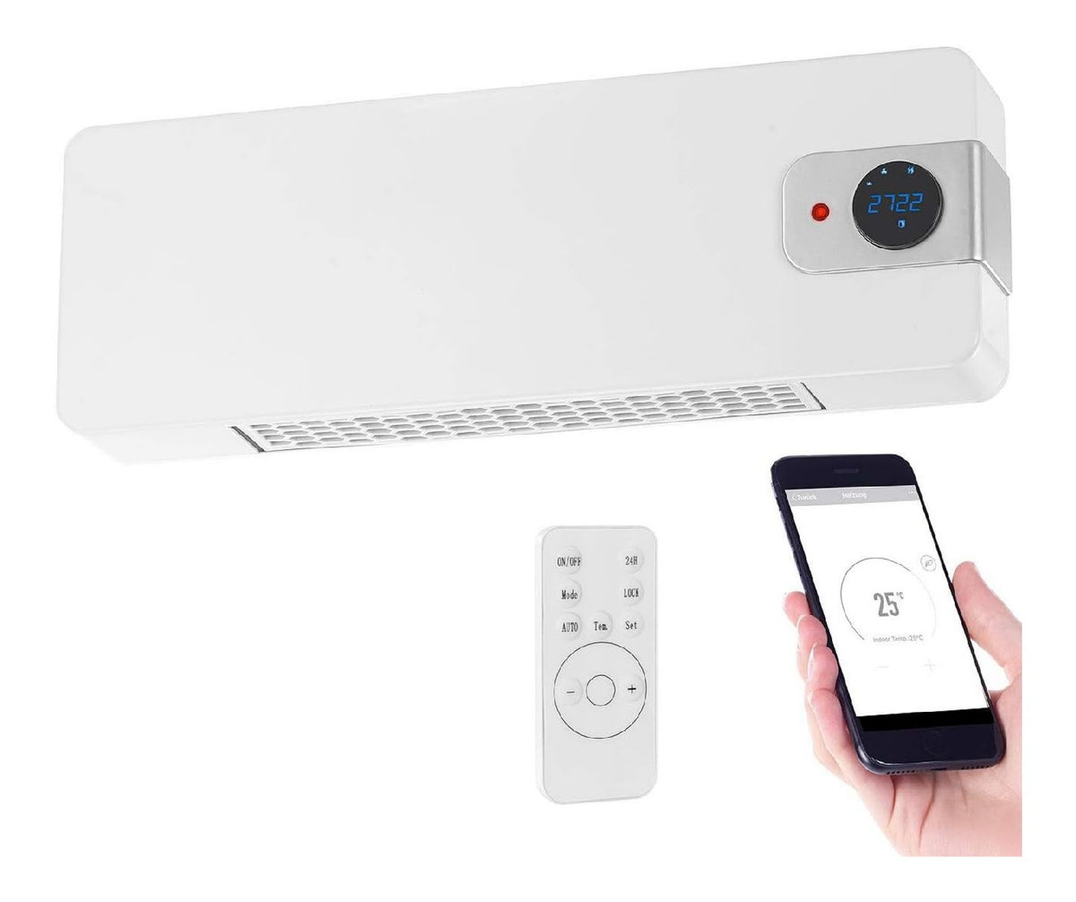 Chauffage mural ceramique PTC 2000 W avec ventilateur d'air frais
