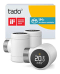 Lot trois tetes thermostatiques intelligentes radiateur appli voix programmable