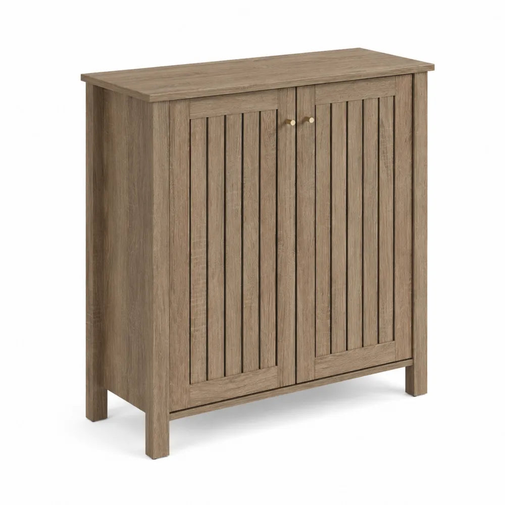 Aparador de Madera con Puertas Dobles 8