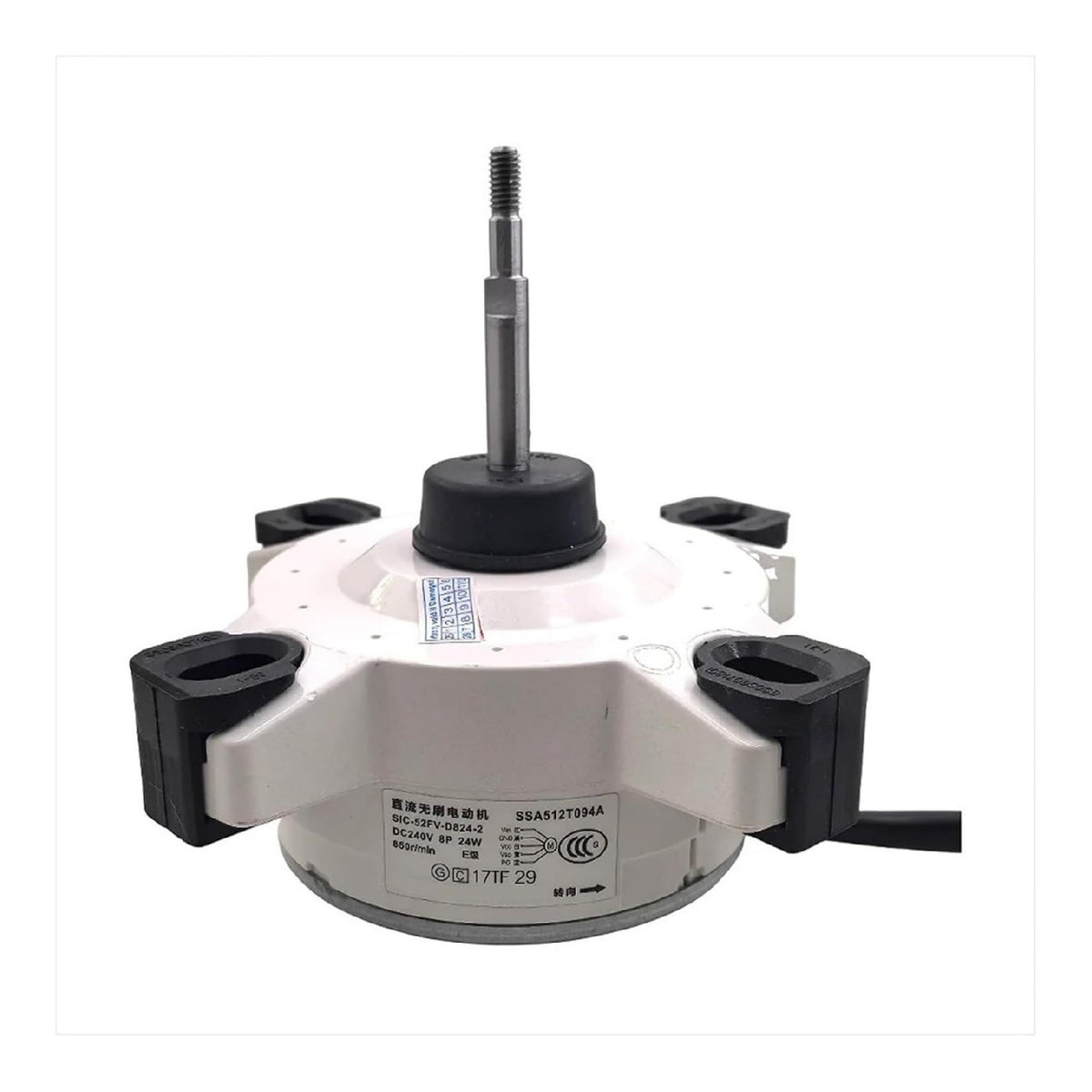 Moteur ventilateur climatiseur 24W fonctionnement fluide cablage facile