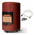 Poele gaz infrarouge 4200W ceramique 3 puissances 40m2 pret a brancher