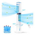 Rafraichisseur d'Air Mobile 4 en 1 Double Sortie Oscillation 360 Reservoir 4 L 65 W