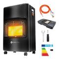 Chauffage gaz mobile 4200W plaques ceramique butane propane 82m3