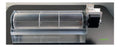 Ventilateur tangentiel 80mm moteur droit 300mm 230V pour poele granules