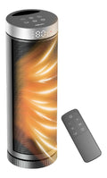 Radiateur ceramique portable 1500W trois modes telecommande