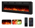 Cheminee electrique murale 127 cm 13 couleurs de flamme