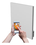 Panneau infrarouge acier 350 W connecte mural rapide