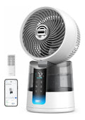 Ventilateur table brumisateur 7,9 m/s 20 dB oscillation 15030 degres APP telecommande