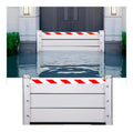 Barriere anti-inondation aluminium 80x80 cm amovible etanche reutilisable garage
