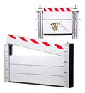 Barriere anti-inondation aluminium 90x40 cm modulaire bandes reflexion garage porte