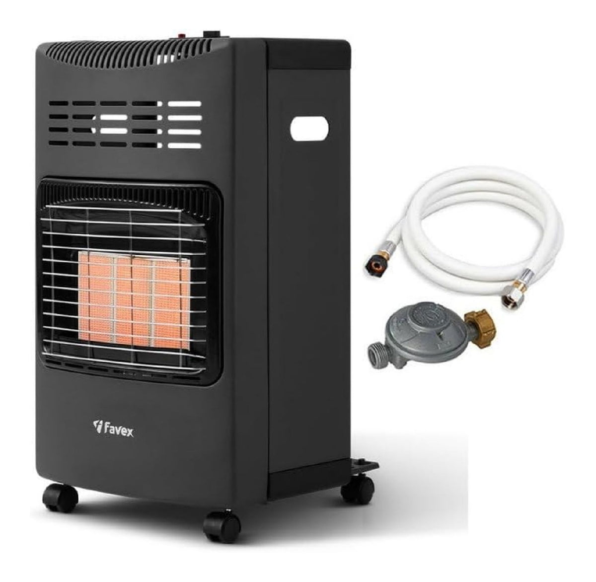 Poele gaz pliable infrarouge 4200W gain place 40m2 butane