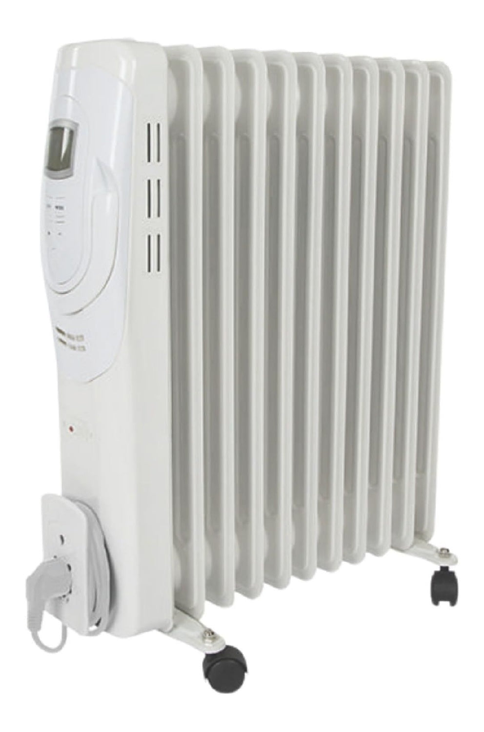 Radiateur bain d'huile 2500 W 11 ailettes minuterie LCD