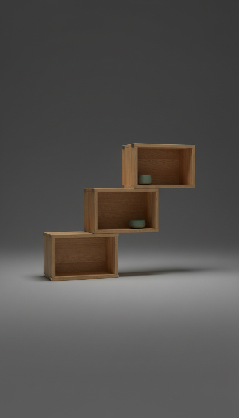 Mesa auxiliar madera mate